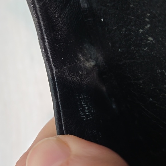 Tory Burch Women Minnie Logo Black Leather Ballet Flats Shoes Sz 7 - Picture 15 of 15